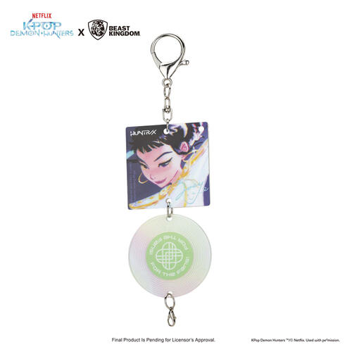 KPop Demon Hunters Acrylic Keychain - HUNTR/X Zoey