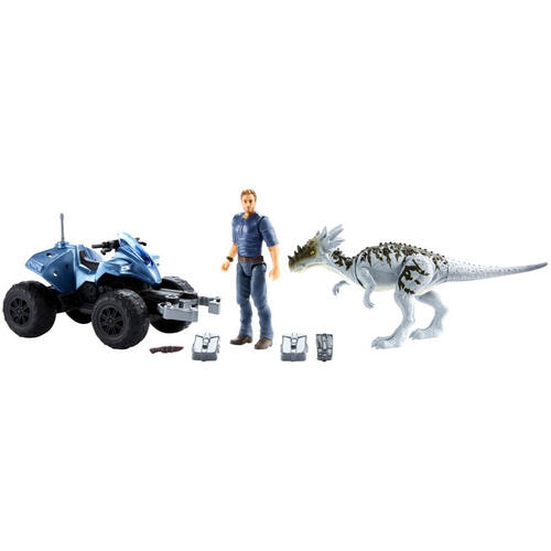 Jurassic World Basic Vehicle Dino With Figure