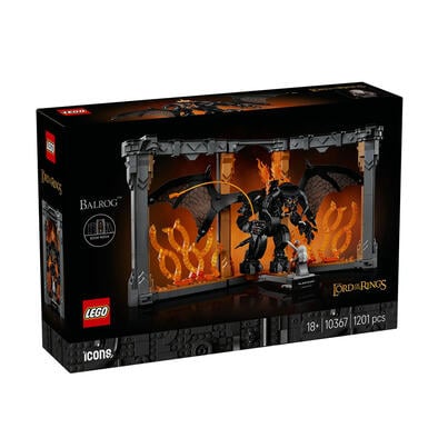  LEGO Icons The Lord of the Rings: Balrog Book Nook 10367
