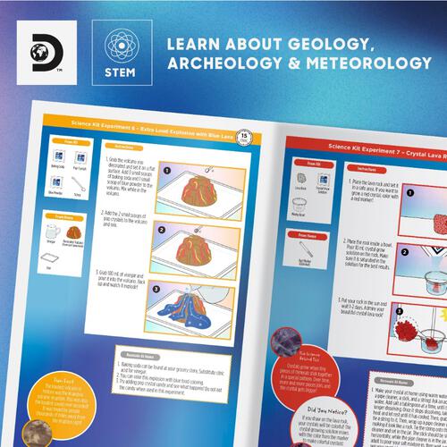 Discovery Mindblown Planet Earth Science Experiment Kit