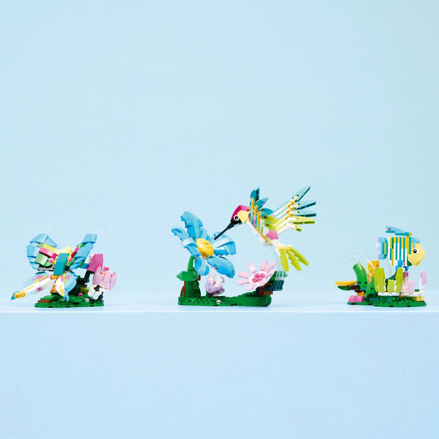 ★ HUMMING BIRDS 4点セット LEGO Creator Wild Animals: Colorful Hummingbird 31384 | Toys”R”Us