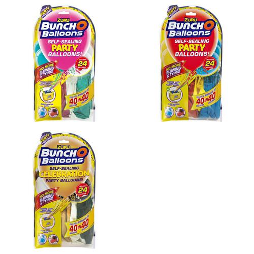 Bunch O Balloons Party Balloons Mixed Colour Original 3 Pack - Assorted
