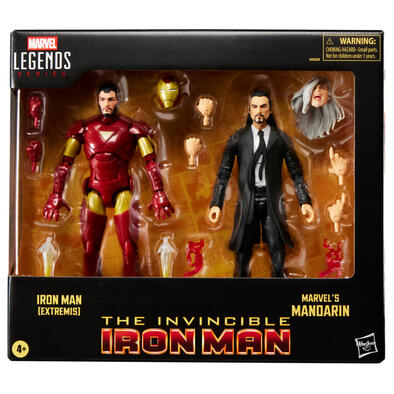 Marvel Legends Series Iron Man (Extremis) And Marvel’s Mandarin