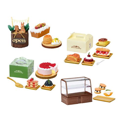 Re-ment Cake shop in Komorebi Forest Blind Box (Pack of 8) Original Box - Assorted