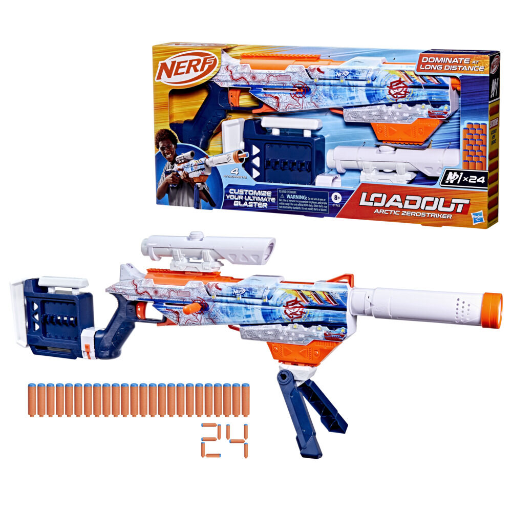 トイガン zero NERF Loadout Arctic Zerostriker Blaster | Toys”R”Us – Singapore