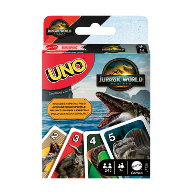 UNO Jurassic World Rebirth Edition
