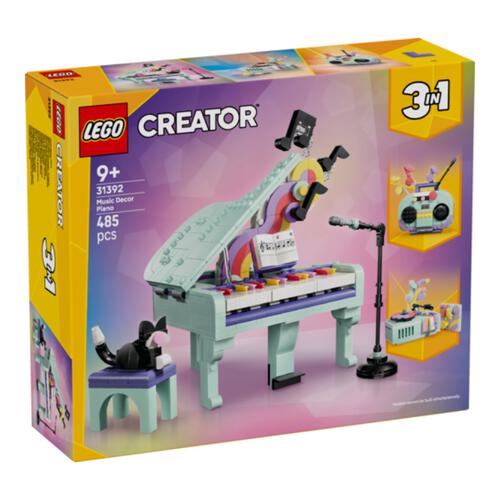 (Pre-order) LEGO Creator Music Decor Piano with Cat (Estimated Early June 2026)