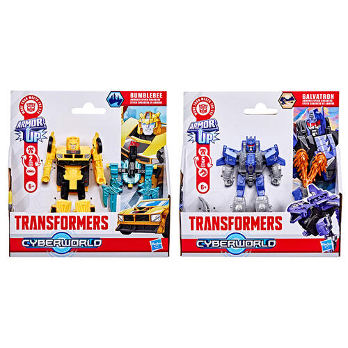 Transformers Cyberworld Armored Cyber Changers - Assorted (1 Pc)