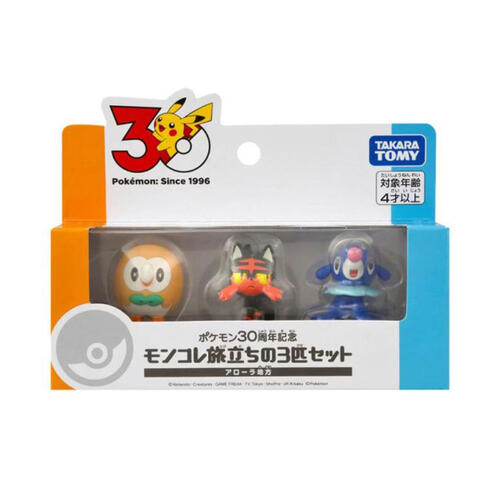 (Pre-order) Pokemon 30th Anniversary Moncolle Choose Your Set Alola (Estimated Early April 2026)