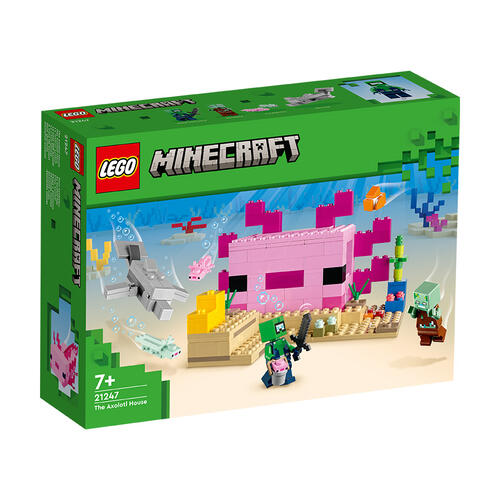 LEGO Minecraft The Axolotl House 21247