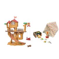 Sylvanian Families Adventure Tree House Gift Set- Camping Edition