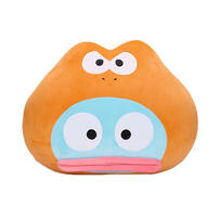 playpop Sanrio Dino Face Plush Cushion - Hangyodon