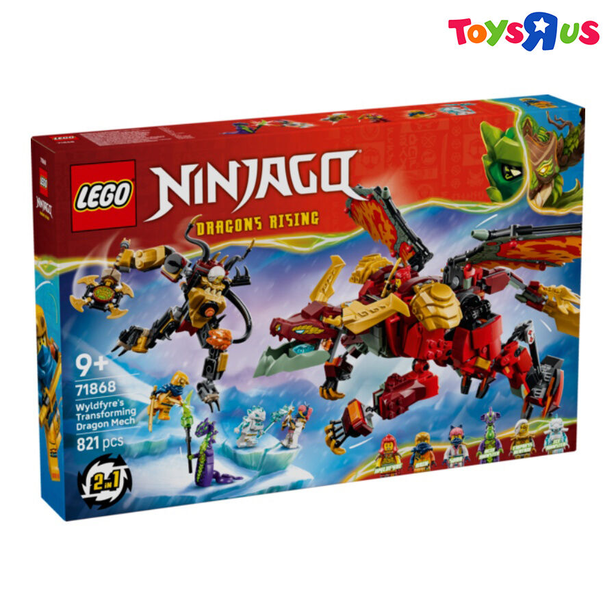 LEGO Ninjago Wyldfyre's Transforming Dragon Mech 71868 | Toys”R”Us