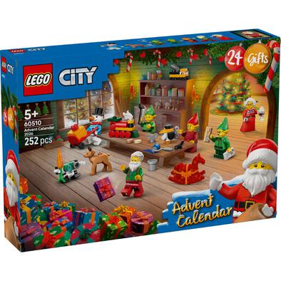 (Pre-order) Lego City Advent Calendar 2026 Santa&rsquo;S Workshop Toy 60510 (Expected September 2026)