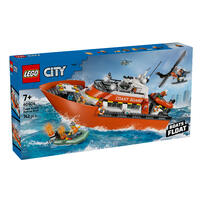 (Pre-Order) LEGO City Coast Guard Rescue Boat & Helicopter 60504 (Estimated Early Jan 2026)