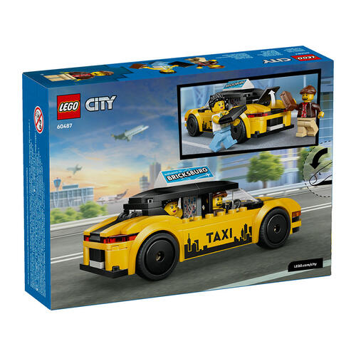 LEGO City Yellow Taxi 60487
