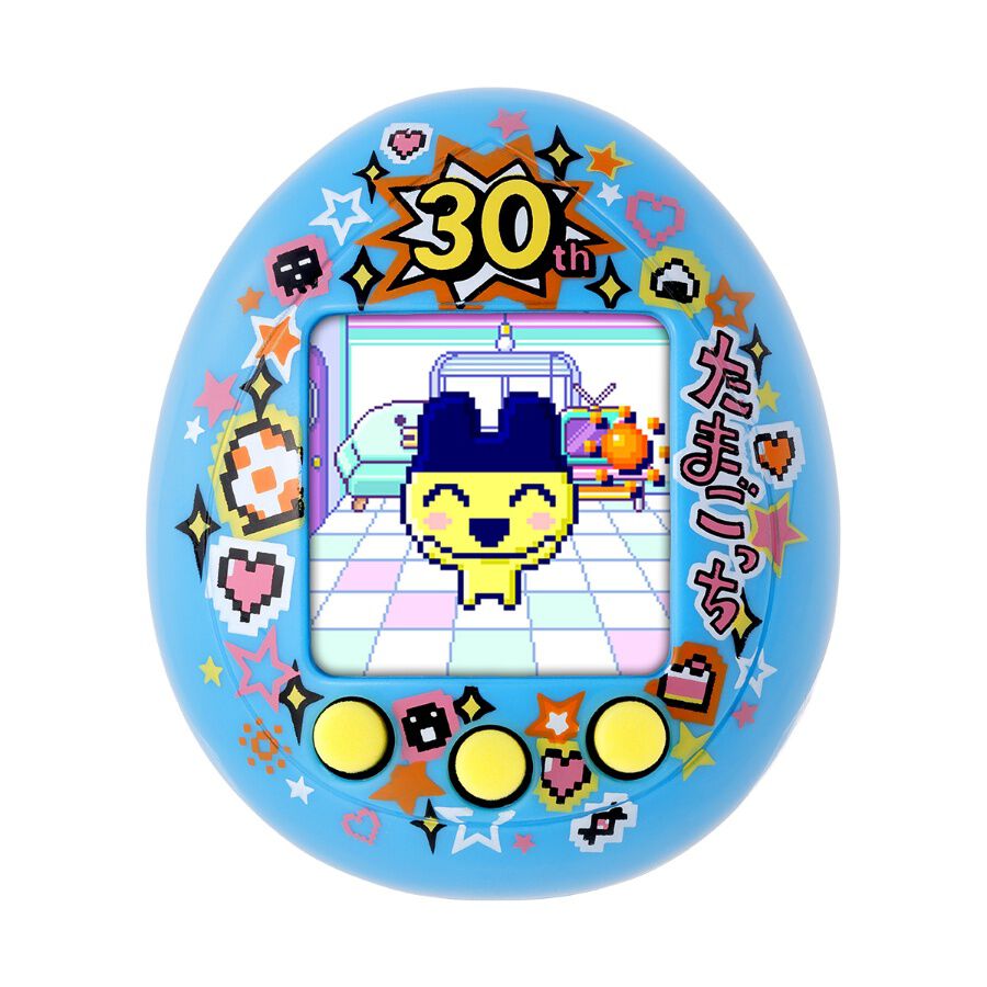 Pre-order) Tamagotchi Nano Mametchi Memories 30th Anniversary Blue
