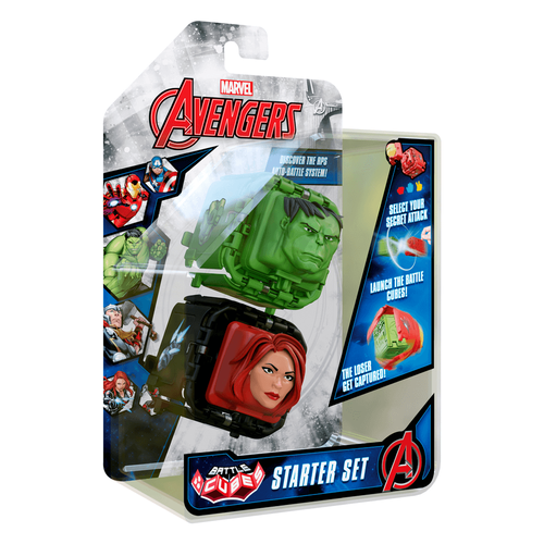 Marvel Avengers Battle Cube Hulk vs. Black Widow 2 Pack