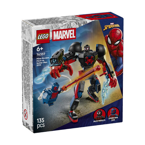 LEGO Marvel Miles Morales Mech vs. Spider-Man 2099 76337