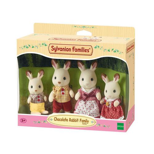Sylvanian Families Chocolate Rabbit Family