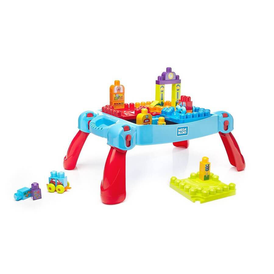 fisher price mega bloks build n learn table