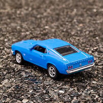 playpop 1:60 Diecast Car 1969 Ford Mustang Boss 429
