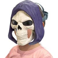 Masters of the Universe Skeletor Mask, 2026 Movie Look, Lights & Sounds Roleplay Costume Face Cover