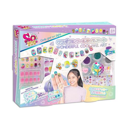 So You Wonderful Cool Nail Art