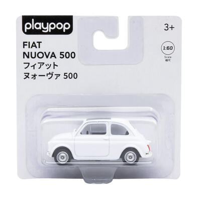 playpop 1:60 Diecast Car Fiat Nuova 500