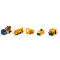 Speed City Construction 5 Pack City Die-Cast Vehicles