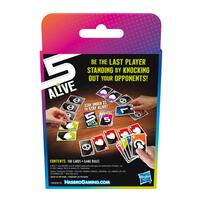 Hasbro Gaming 5 Alive Card Game