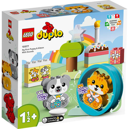 LEGO Duplo My First Puppy & Kitten With Sounds 10977
