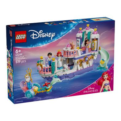 (Pre-order) LEGO Disney Princess Ariel's Royal Wedding Boat (Estimated Early June 2026)