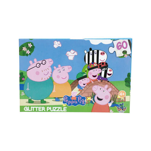 Peppa Pig 60 Pieces Glitter Puzzle