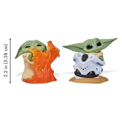 Star Wars The Bounty Collection Series 2 The Child Toys Helmet Hiding Pose, Stopping Fire Pose 2 Pack