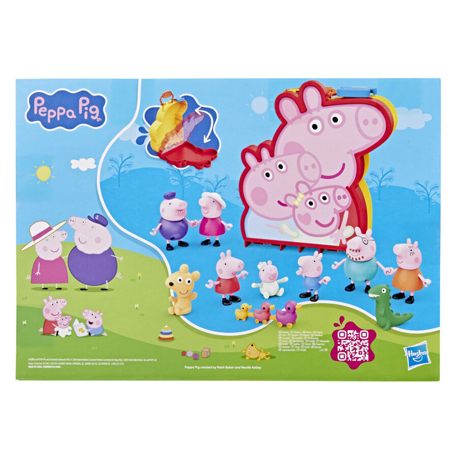 Peppa Pig Peppa's Ultimate Family Case | Toys”R”Us – Singapore
