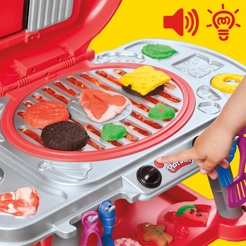 Play Doh Sizzlin Grill Playset