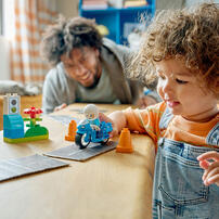 LEGO DUPLO Town Blue Police Motorcycle
