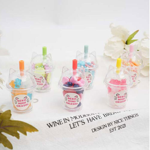 J. Dream Gashapons Kitty Ear Gummy Cup - Assorted