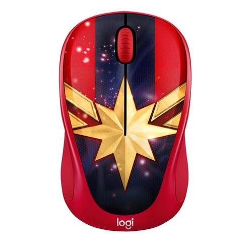 Logitech M238 Marvel Collection Captain Marvel Wireless Mouse
