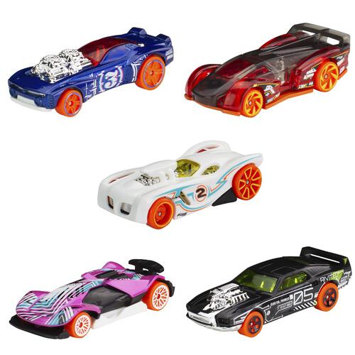 Hot Wheels Cars, 5-Pack Of Die-Cast Toy Cars Or Trucks In 1:64 Scale