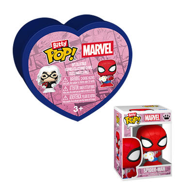 Funko Mystery Bitty Pop! Spider-Man (Valentine's Day) - Blind Box (1 Pc)