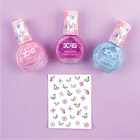 Make It Real 3C4G Butterfly Nail Polish Trio Pack