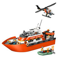 (Pre-Order) LEGO City Coast Guard Rescue Boat & Helicopter 60504 (Estimated Early Jan 2026)