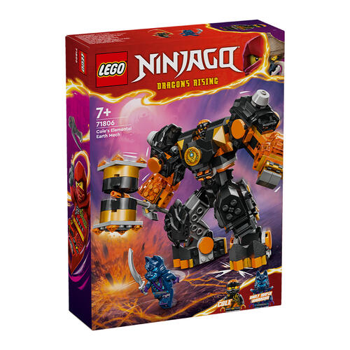 LEGO Ninjago Cole's Elemental Earth Mech 71806