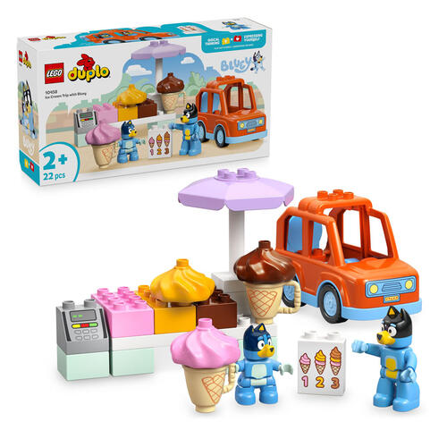  LEGO DUPLO Bluey Ice Cream Trip with Bluey