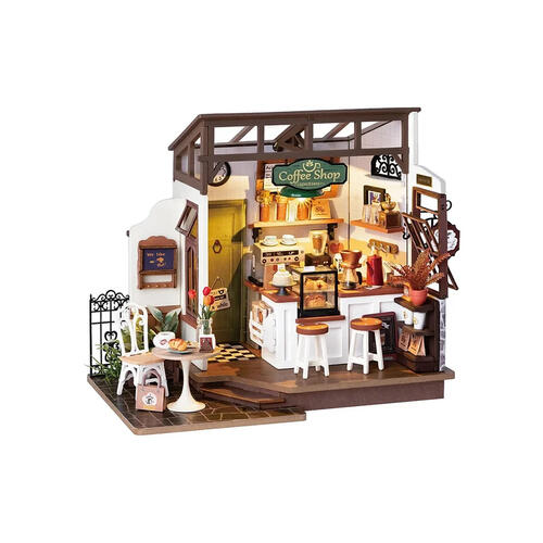 Robotime Rolife Flavory Caf&eacute; Miniature House Kit
