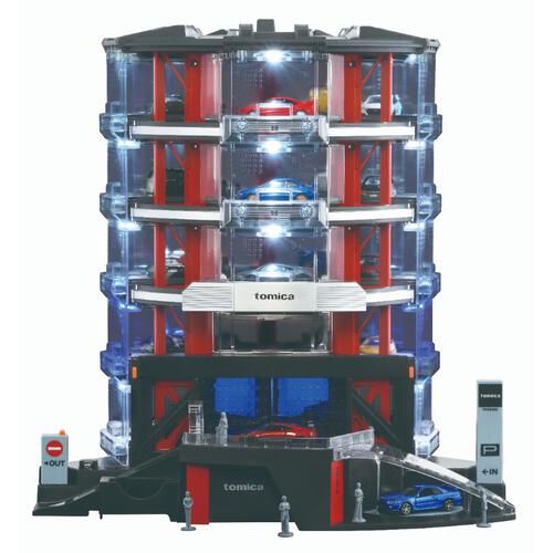 (Pre-order) Tomica+ Automated Tomica Parking With Showroom (Expected End September 2026)