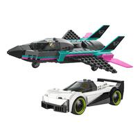 LEGO City Jet vs. Car 60489