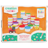 Creation Nation Creation Dough Mega Tub Set